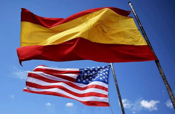 Programas de intercambio Estados Unidos desde España banderas